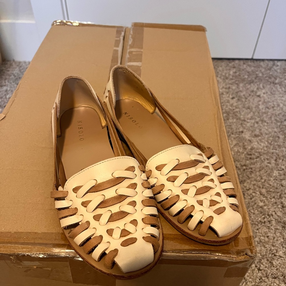 Nisolo Huarache Sandals size 7